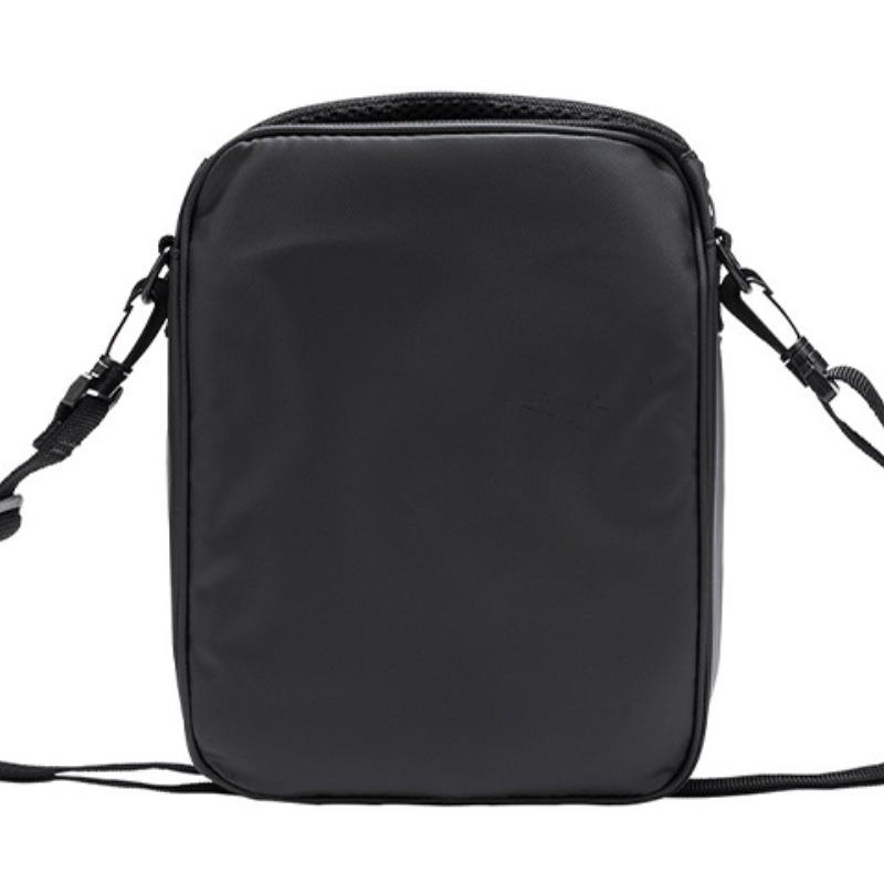 Nike Polyester Umhängetasche, Crossbody Bag Regular Unisex Rein Schwarz Lässig NY2033035GS-001