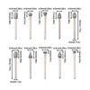 Precision Grinding Bits Emery Carving Tools For Small Projects 46 Silver Precision Grinding For Glass Versatile Application
