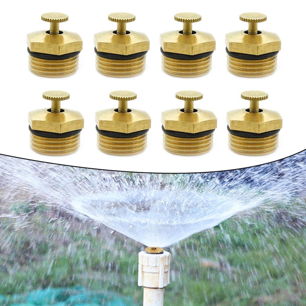 1 2 Gwint Zewnętrzny Mosiężna Głowica Zraszacza 360 Stopni Regulowany Zraszacz Zraszacz Ogrodowy Dysza Zamgławiająca Łatwa Instalacja
