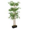 Vidaxl Artificial Bamboo, 988 Leaves, 150 Cm, Green