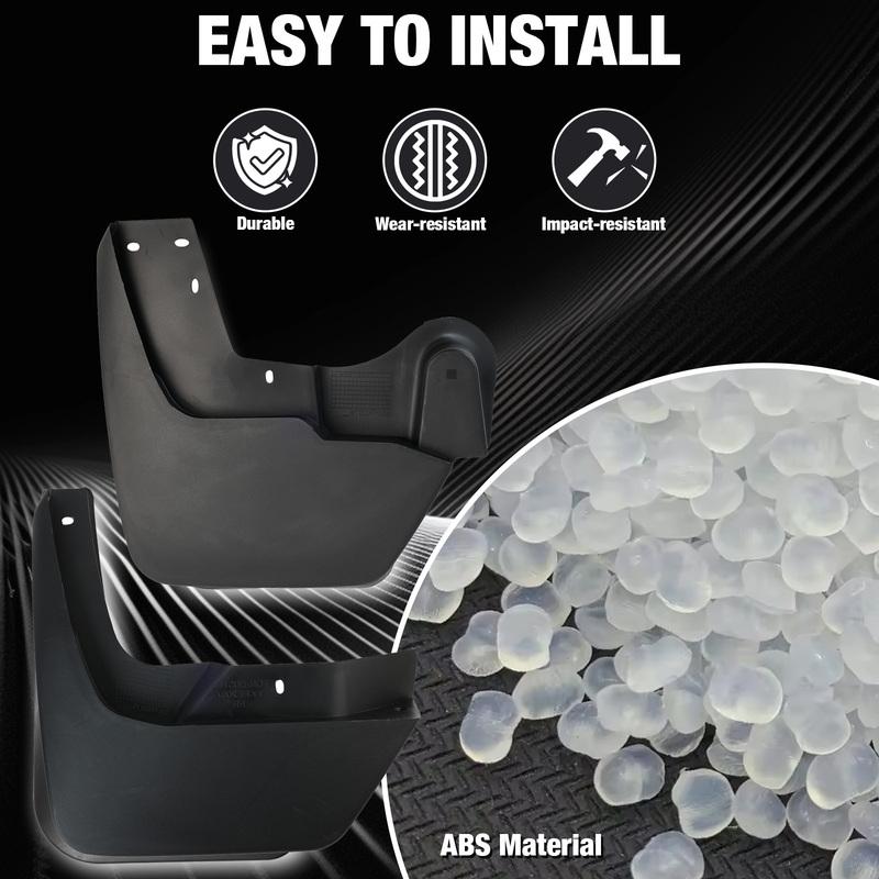 For Dacia Duster II 2017- Mud Flaps Set of 4 OE Style Splash Guards & Fender Mudguards for Complete Wheel Arch Protection