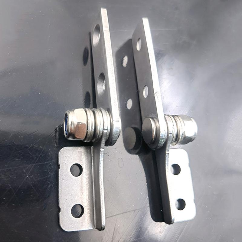 1 Stück Verstellbarer Arretieranschlag 304 Edelstahl Dämpfungsscharnier Nullrahmen-Scharnier Dämpfungswelle Positionierungsscharnier