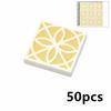 Bricks Smooth 2x2 Floor Printed Tile Assembled Building Blocks Decoration Ceramic Tile MOC City House Construction Toys