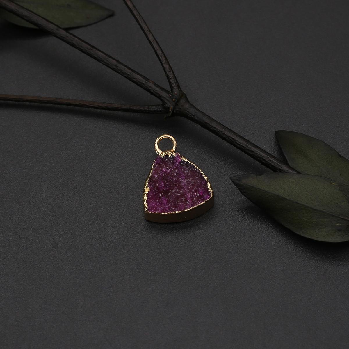 

2 шт. небольшой кулон из натурального камня, кристалл, прямоугольный кулон для изготовления ювелирных изделий, ожерелье, браслет, аксессуар 12x12mm