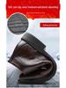 Men's Winter Formal Cotton-Leather High Top Shoes with Zipper - Warm, Non-Slip, and Business Casual.