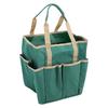 Oxford Cloth Tote Bag Large Portable with Multiple Pockets for Gardening Pruning Tools Teacher Stationery Storage