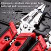 Upgraded 18 In 1 Electrician Pliers Multifunctional Wire Stripper Crimper Pliers Crimping Cutting Professional Electrician Tool