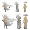 Unique Resin Figurines for Miniature Landscapes Martial Figure Silicone Mould