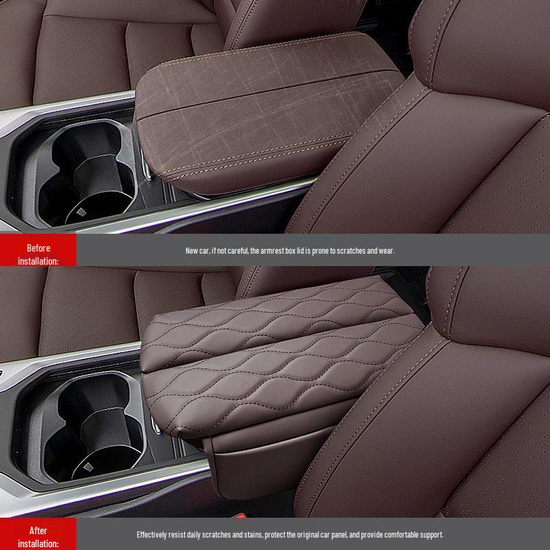 Geely Haoyue Armrest Box Pad: Heightening Storage Cover & Wear-Resistant Interior Modifier