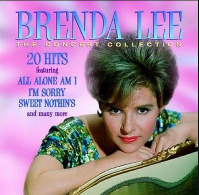 CD BRENDA LEE - The Concert Collection  PLATCD166 Prism Leisure 2003 UK Pop Used