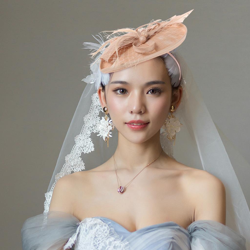 1Pcs Flower Veil Headband Chic Party Hair Accessory Women Hair Band Female Headwear Women Headwear Party Headband
