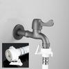 304 Stainless Steel Gun Gray Bathroom Faucet Washing Machine Faucet Mop Outdoor Faucet Outdoor Garden Tap Kitchen Tap