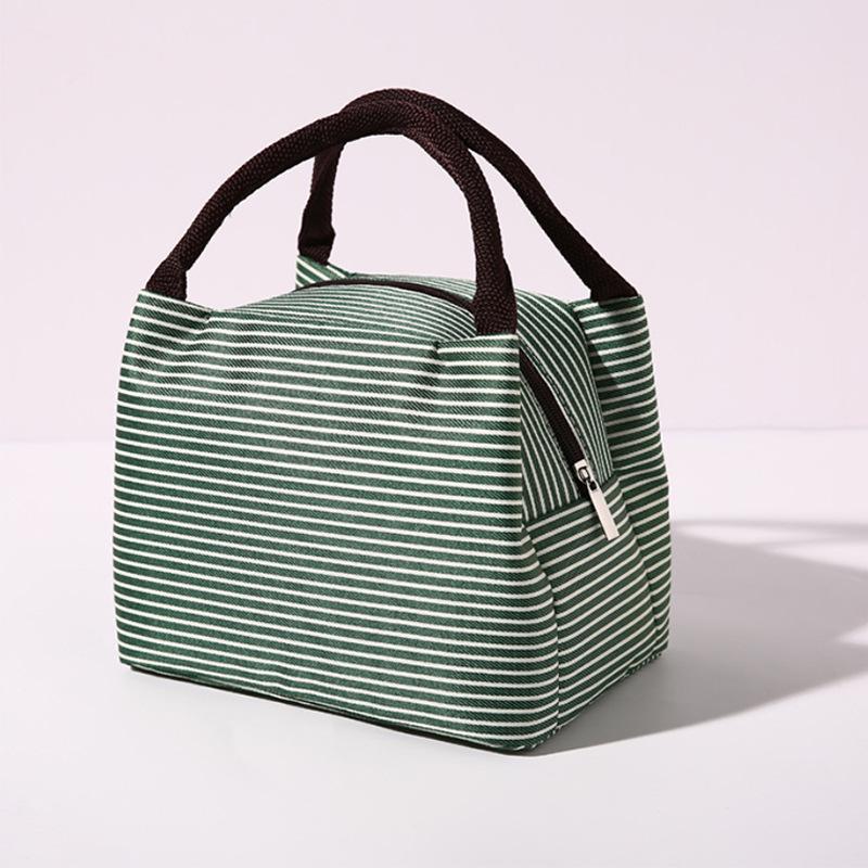 

Портативний ланч-сумка Водонепроникний термоізольований ланч-бокс Bento Pouch Dinner Insulation Bag Студентська потовщена CuteLunchbag