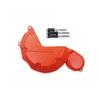 OTOM Motorcycle Clutch Cover Engine Protective Front Sprocket Cover Ignition Cover for ZONGSHEN CB250-F Engine AVANTIS KAYO BSE