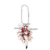 Anime Fashion Kamado Nezuko Cartoon Acrylic Keychain Pendant Charm Bag 5cm Jewelry Accessories Key Ring Gifts Toys for Friends