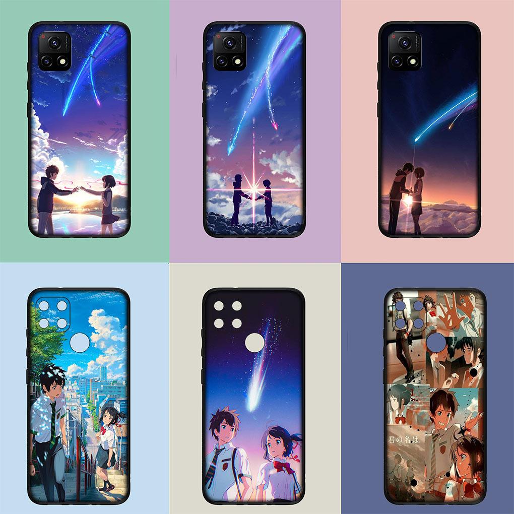 Your Name Kimi no na wa Cover Phone Casing for Xiaomi Poco C50 C55 C51 C65 X6 X3 NFC GT X4 M6 M4 M5 C40 F3 F6 F5 Pro Soft Case