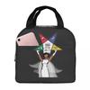 OES Emblem Order Of The Eastern Star Insulated Lunch Bag for Women Kids Leakproof Food Boxes Thermal Lunch Box Tote