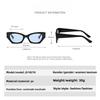 New Women Retro Cat Eye Sunglasses INS Trendy Personality Eyewear UV400 Anti Ultraviolet Fashion Shades for Outdoor Travel
