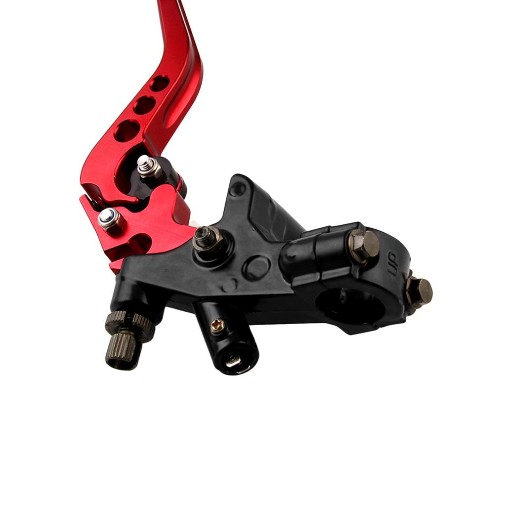 Universal Modified CNC Brake Upper Pump 7   8 22mm Hydraulic Pump Adjustable Horn Clutch Assembly Red Accessories Color