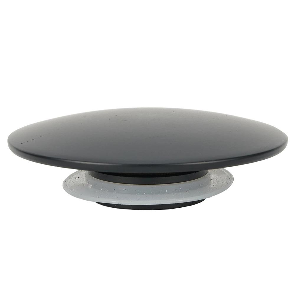 

1Pcs Push Button Waste Sink Plug Click Clack Black Drain Stopper Brass 66mm Basin PopUp Cap Replacement Part for Bathroom Sink