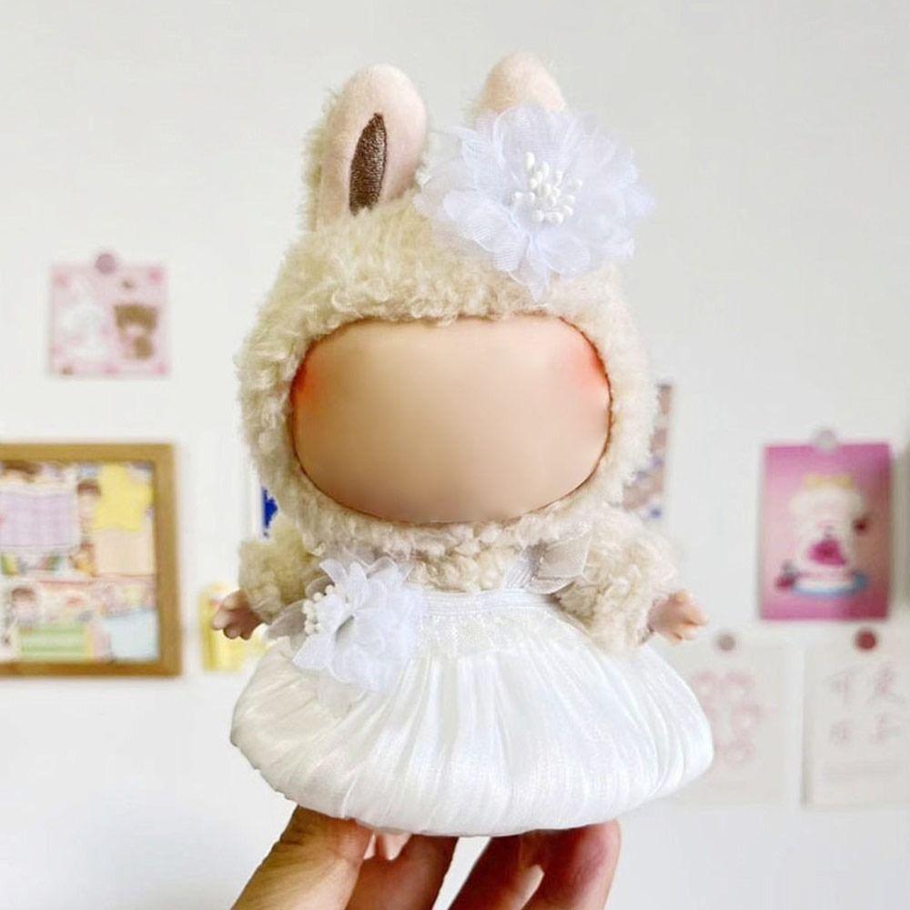 

Одяг Лабубу ручної роботи Лабубу Час відпочити Наповнений светр Лялька Спідниця Для ляльки Лабубу 17 см Type I