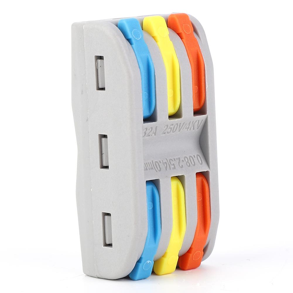 10 buc PCT33 Conector Rapid de Cablare 3intrări 3ieșiri Terminal de Andocare Cablu Electric Colorat