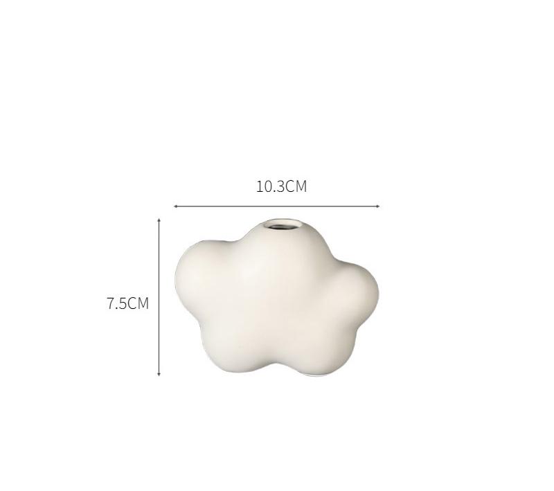 

Мягкие украшения для дома, керамические вазы в кремовом стиле, украшения для атмосферы, гостиная, сухоцветы, креативные цветочные горшки