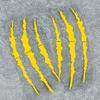 2pcs Monster Claw Scratch DIY Funny Motorcycle Headlight Stickers Motorbike Helmet Decals for Shark LS2 Arai Shoei AGV HJC Bell