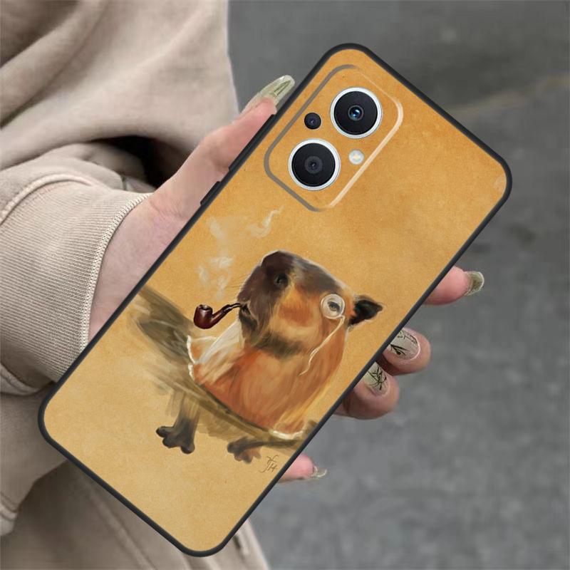 Animal Capybara Case For OPPO Reno 14 10 11 12 13 Pro 11F 12F 13F 14F 7 8 Lite OPPO Find X9 X8 X5 Pro Cover