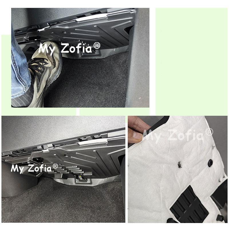 Car Front Passenger Anti-Kick Cover Interior Decorative Protective Plate Accessories For Haval V7 Raptor Menglong 2025 2026