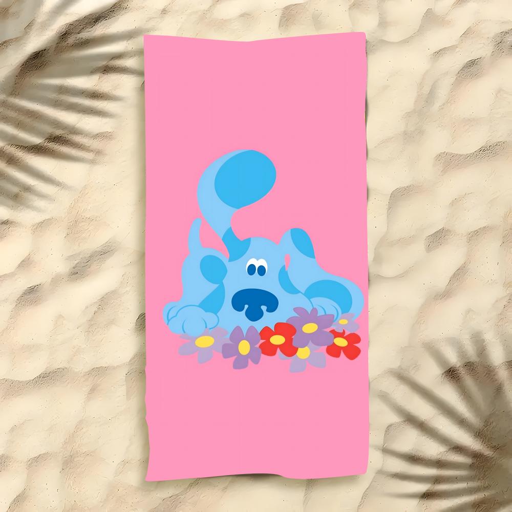 B-Blau's Spuren & Du! Handtuch Polyester Strandhandtuch Schnelltrocknend Sandfrei Badetuch für Sommer Pool Reise Urlaub