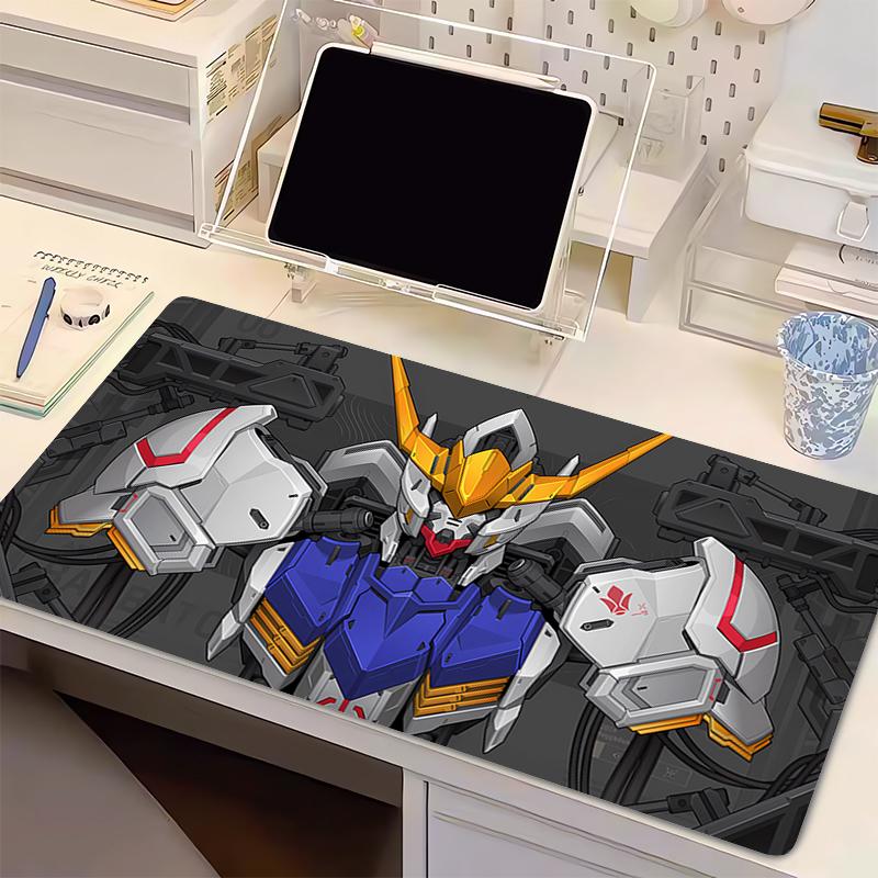 Mouse Pad Anime Mmechanical Warrior Ggundam Gaming Gabinete Gamer XXL Computer Desk Mat Non Slip Keyboard Pad Tablet Mousepad