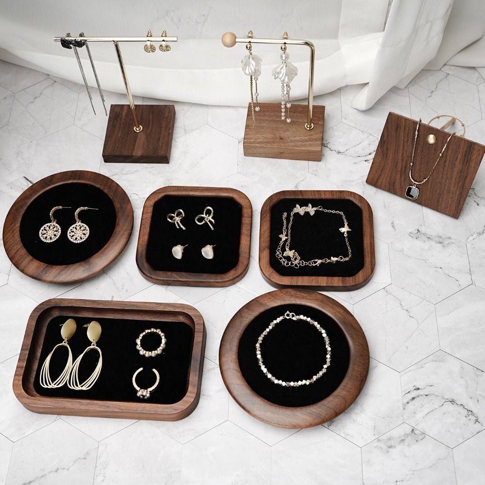 Bracelet Ring Necklace Jewelry Tray Photography Props Display Rack High Quality Organizer Holder