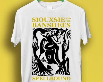 Siouxsie And The Banshees Spellbound Top Unisex  Cool Best Gift Music Movie Film Cult Gamer Top Tee T Shirt P1162