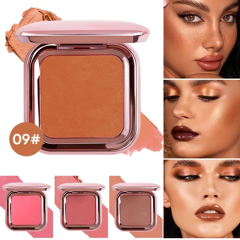 Multi-Use Solid Blush Cream Clear Melting Skin Color Delicate Natural Brightening Puffiness Color Vitality Blush Natural Vitality Makeup