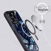 Ocean Whale Shark Swimming Phone Case Magnetic Case For IPhone 16 14 13 12 11 15 Pro Max Plus For Magsafe Wireless Charge Cover