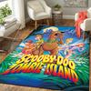 1Pc Scoobydoo Zombie Island Rug, Office Carpet Indoor Outdoor Doormat, Non-Slip, Comfortable, Living, Christmas Halloween,  Xmas Gift L1170