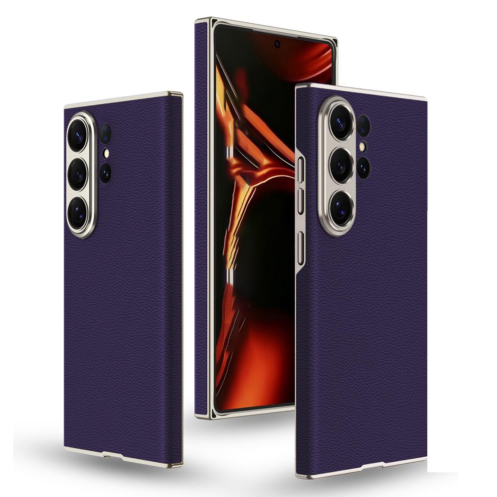 GKK For Samsung Galaxy S26 Ultra Case Skin Touch PC + PU Leather Slim Phone Cover