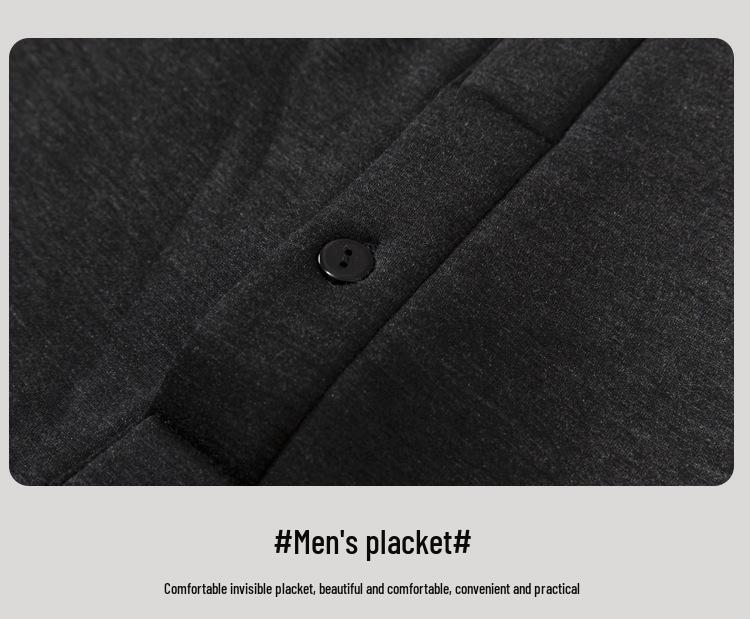 Men's Thick Fleece-Lined Wool-Cotton Cashmere Slimming Pants - Extra Warm Winter Knee Pads