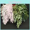 Artificial Peanut Leaf Silk Floral Bouquet Long Stem Wedding Decor Display Home