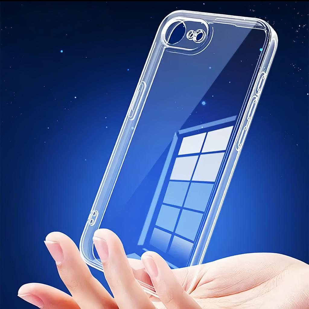 for iPhone 17e/16e Case Crystal Clear, Anti-Yellow & Virgin TPU,Drop Protection, Slim Transparent Women Men Funda para Clear