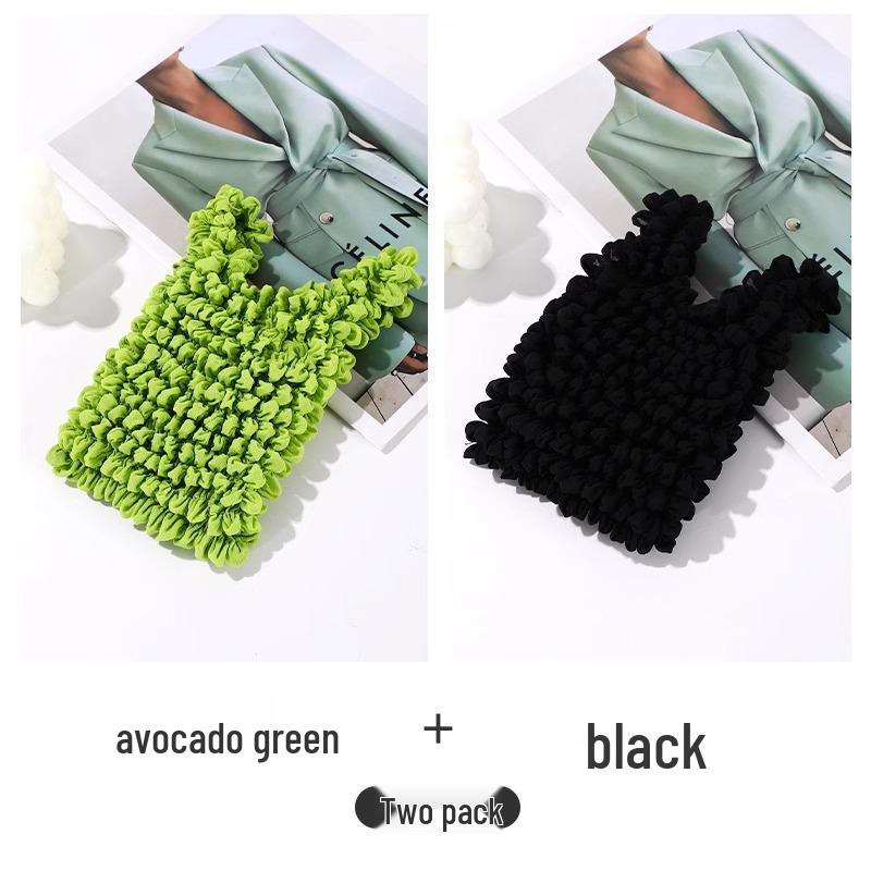 Extra-Large Eco-Friendly Retractable Pleated Shopping Bag with High Capacity