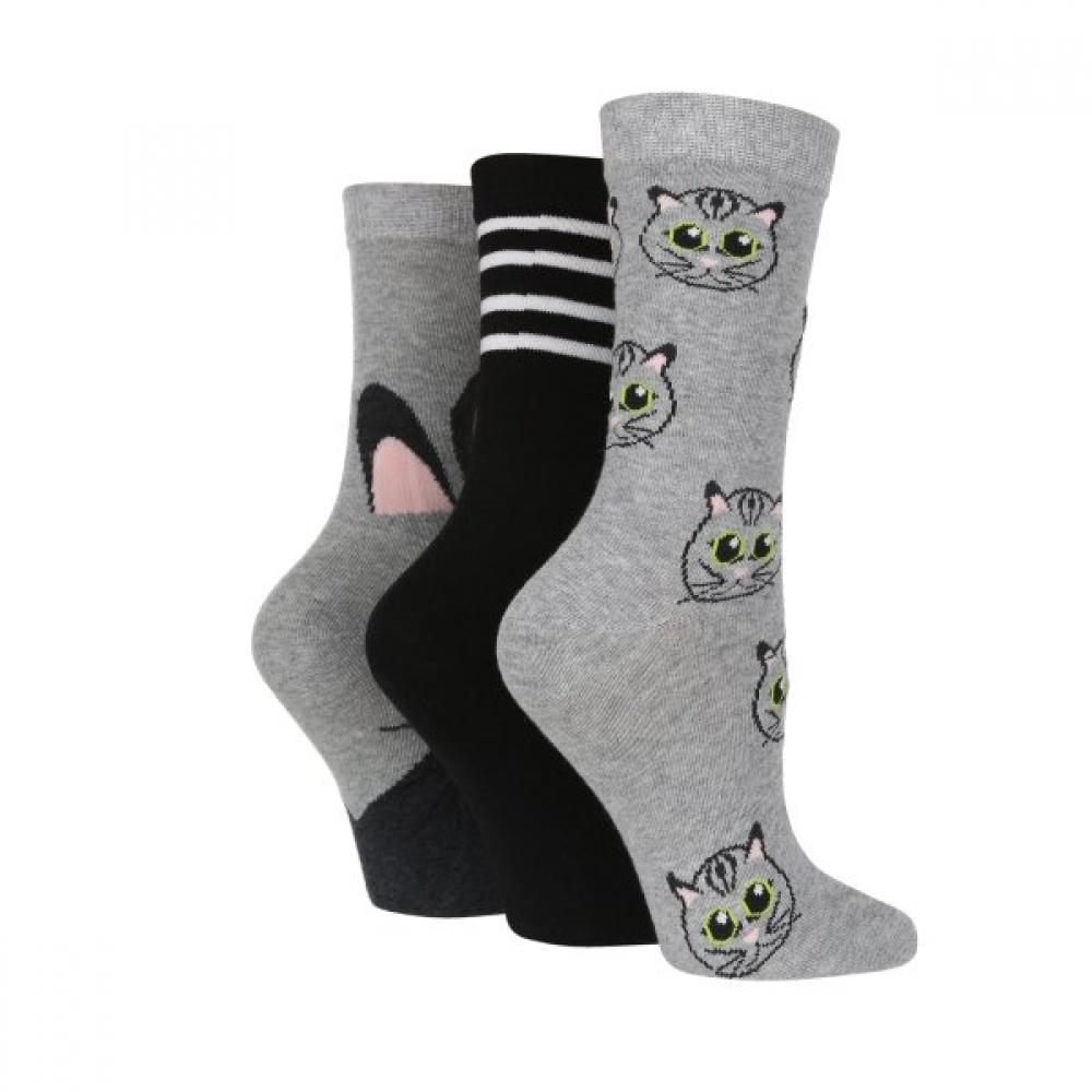 Sock Shop Women S Cat SockS Set Cat