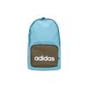 Logo Print Recycled Polyester Medium Backpack Unisex Backpacks Blue IL1917