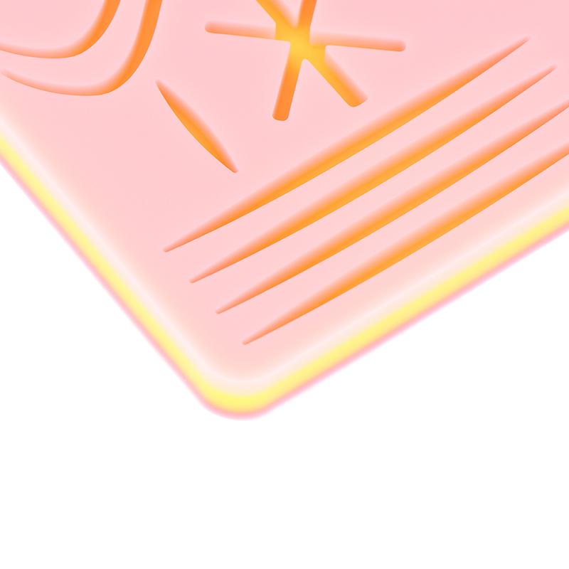 Medical Silicone Suture Practice Pad, Skin Suture Kit Training Model, Surgical Suture Pad, Human Traumatic Skin Model
