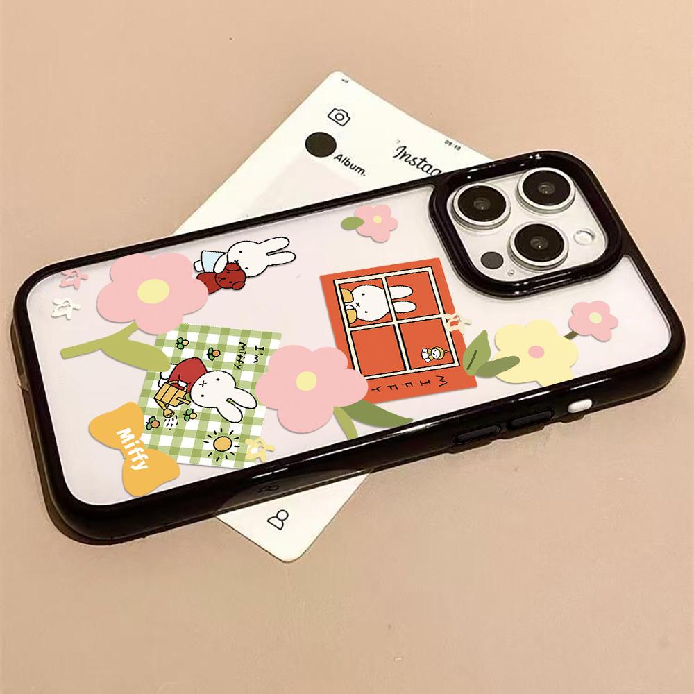 Acrylic Phone Case for iPhone 11 12 13 14 Pro 12 14 16 Pro Max for Samsung A16 A36 A56 S24 FE High-quality Painted Anti-fall Mobile Phone Case