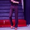 Men's Casual Wide-Leg Dress Pants - Non-Iron, Flared, Loose Fit