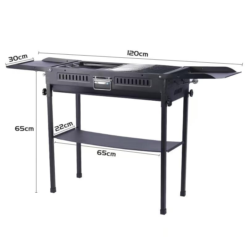 Zhi Shi Foldable Outdoor Camping Charcoal BBQ Grill