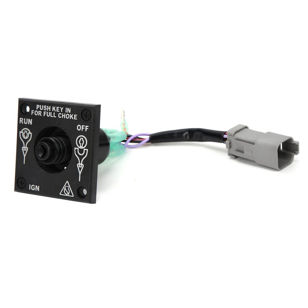 Single Engine Ignition Cut Off Switch with Keys 176408 Fit for Johnson BRP Evinrude Outboard