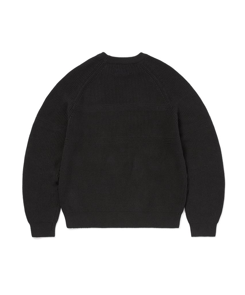 THISISNEVERTHAT T-Logo Knit Sweater Black